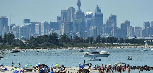 Sydney to enjoy hot spell