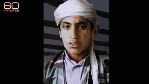 No photos or videos exist of Hamza bin Laden since September 11, 2001. A computer expert generated images of what he might look like today. Source: CBS
