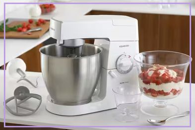 9PR: Kenwood 4.6L Classic Chef Stand Mixer, White