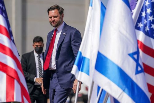 US Vice President JD Vance 