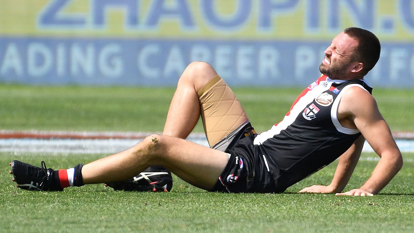 Scans confirm fractured fibula for St Kilda captain Jarryn Geary in loss to Port Adelaide