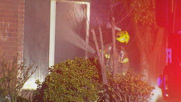 Seven people have been evacuated from a home due to a &quot;large fire&quot; in Adelaide&#x27;s north. Police and fire crews were called to a house in Washington Drive at Craigmore at 2.30am today.