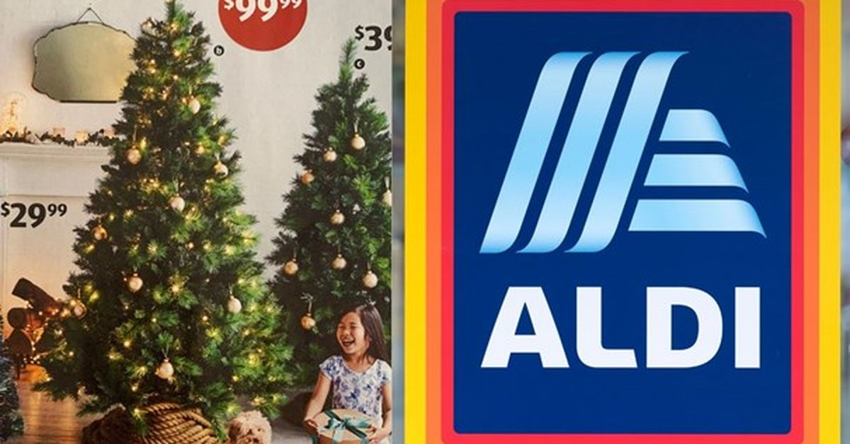 Shoppers Ask When Aldi S 99 Christmas Tree Will Be Available For 2020 9honey