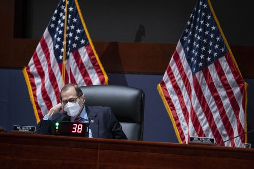 Representative Jerrold Nadler, a Democrat from New York and chairman of the House Judiciary Committee, during a hearing in Washington, D.C.