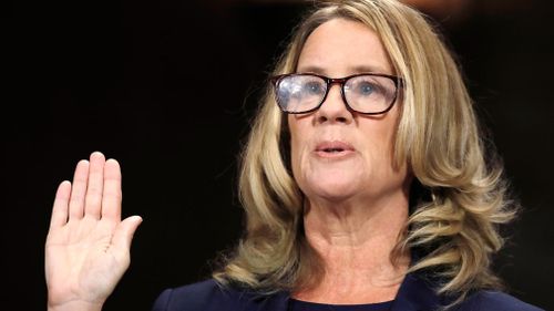 Christine Blasey Ford told a Senate Judiciary Committee of the alleged sexual assault which she said had been seared into her memory and had haunted her.