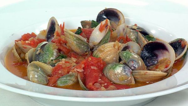 Vongole with fregola