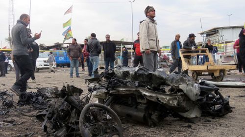 Baghdad suicide car bomb blast kills 32: police