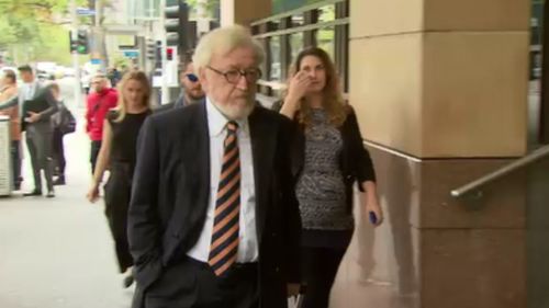 Mr Richter outside court today. (9NEWS)