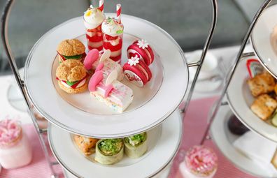 Shangri-La Sydney Anna Polyviou's Barbie themed high tea