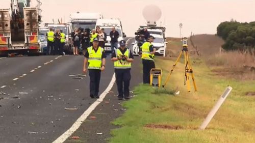 A police investigation will determine the events leading up to the crash. (9NEWS)