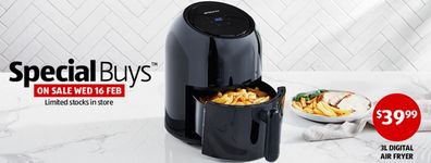 Aldi Ambiano Digital Air Fryer 3L AF2503 Review, Air fryer