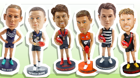 9PR: All your favourite AFL players are now in bobblehead form!