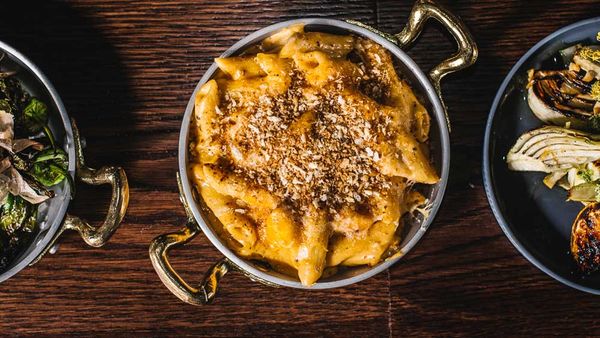 Eastside Grill's truffled mac'n'cheese