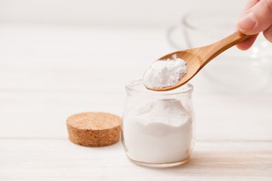 Stock image of salt jar