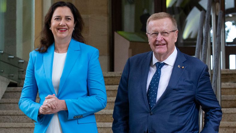 Tokyo Olympics 2021: John Coates hits out at 'mansplaining' criticism of awkward exchange with Annastacia Palaszczuk