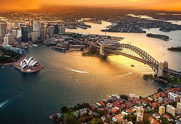 Sydney Harbour is one of a number of harbours within which port?