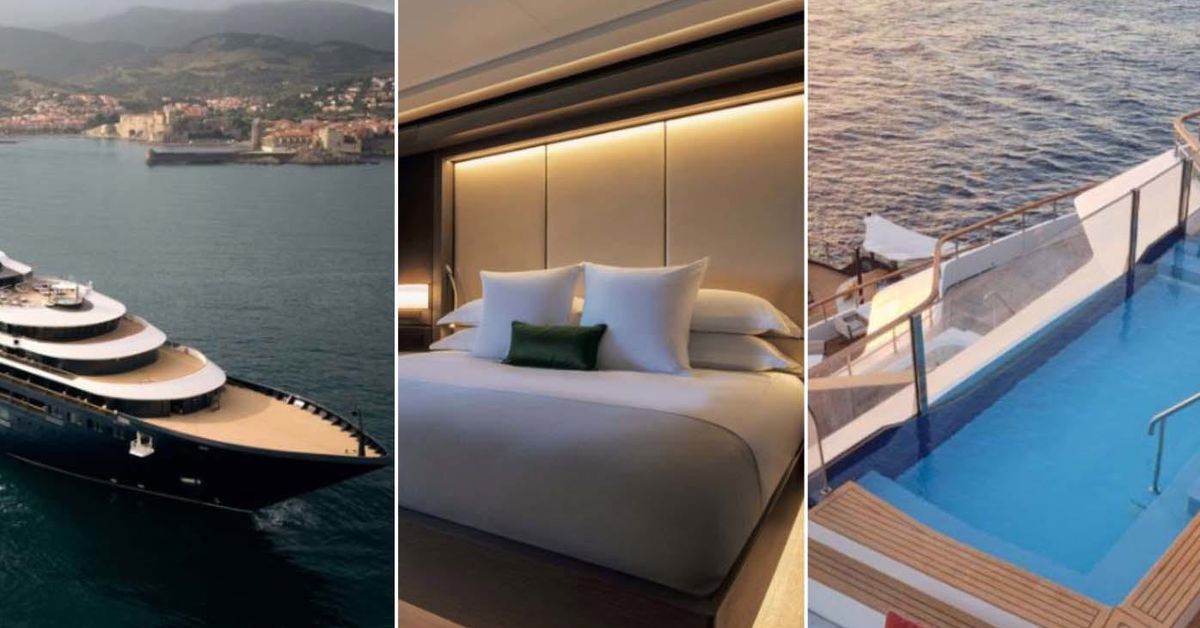 Inside the lavish Ritz-Carlton super yacht sailing the world