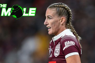 Ali Brigginshaw had a quiet night for  the Maroons in the first State of Origin clash against NSW.