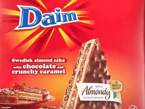 The NSW Food Authority has issued a notice advising people they should not eat Almondy Almond Cake with Daim with a best before date of November 18, 2023.