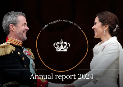 The Royal House of Denmark's annual report for 2024, released on March 26 2025.