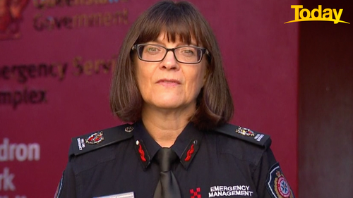 QFES Assistant Commissioner Joanne Greenfield urged residents to avoid floodwaters.
