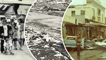 The damage caused by Cyclone Tracy.