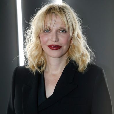 Courtney Love attends the YSL Beauty Party during Paris Fashion Week Menswear Fall/Winter 2018-2019 on January 17, 2018 in Paris, France.