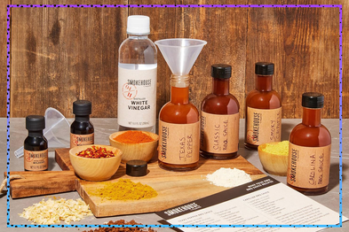 9PR: Smokehouse by Thoughtfully DIY Spicy BBQ Sauce Gift Set