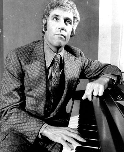 American composer Burt Bacharach. Yesterday's photo of music man Burt Bacharach. He'll be appearing at the Hordern Pavilion on Saturday, Sunday and Monday. May 8, 1973.