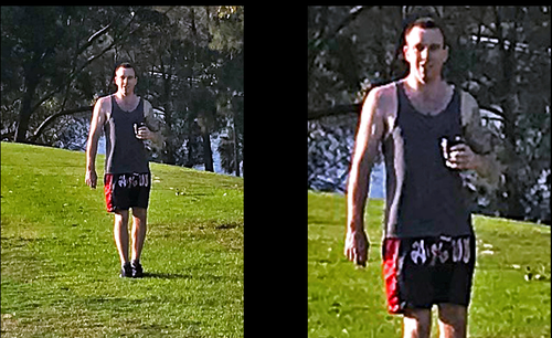 This is the man police are searching for after the indecent assaults on the Bay Run. (NSW Police)