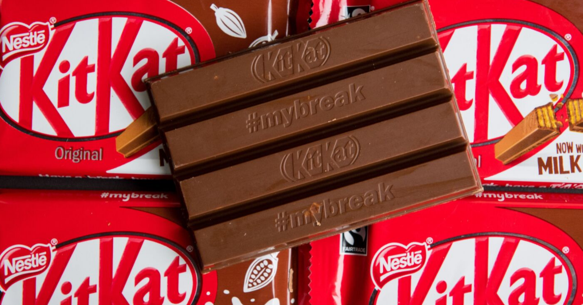 Overwrapped Kit-Kat® Candy Bar