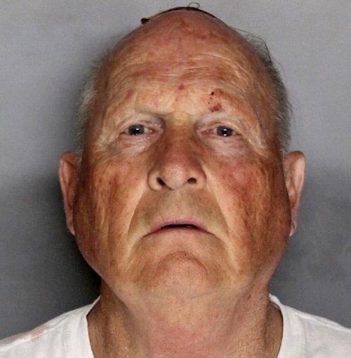 The booking photo of Joseph James DeAngelo, 72, in Sacramento, California. (EPA)