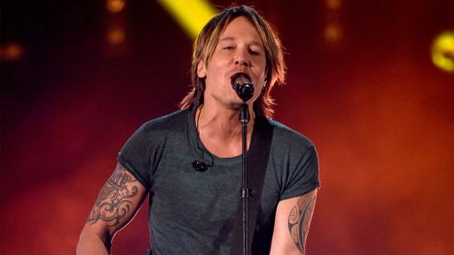 Keith Urban is nominated for three awards.