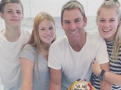 Shane Warne children