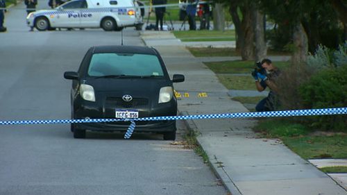 The man allegedly took five people hostage at a Mosman Park home. (9NEWS)