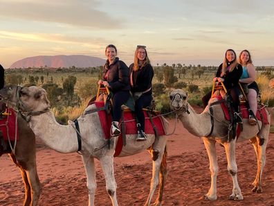 Camel ride, Uluru