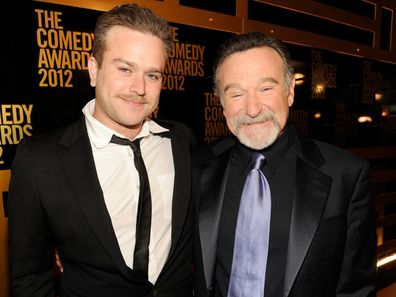 Robin Williams and Zak Williams 