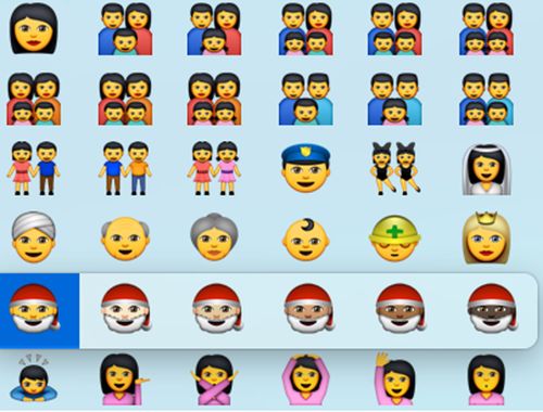 New Emoji range gives a nod to same-sex couples. (Supplied)