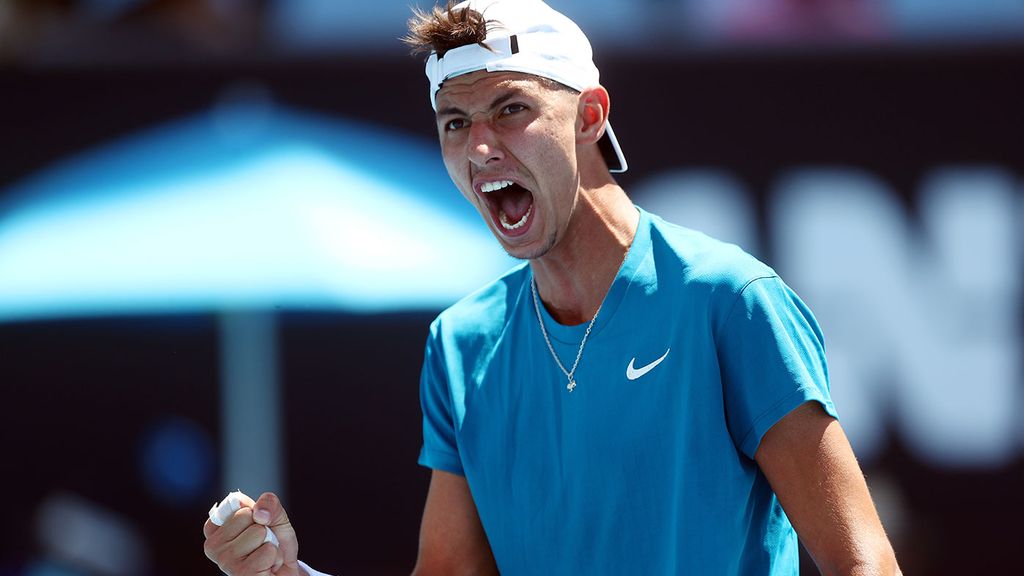 Australian Open Alexei Popyrin Stuns David Goffin With Comeback Win