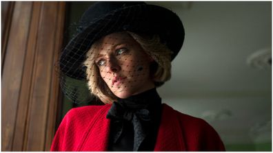 Kristen Stewart as Princess Diana in movie Spencer
