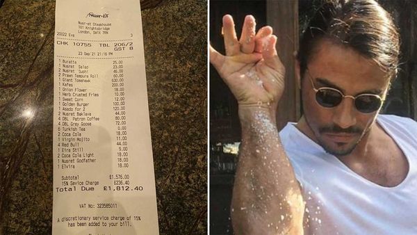 Salt Bae slammed for expensive bill at London restaurant