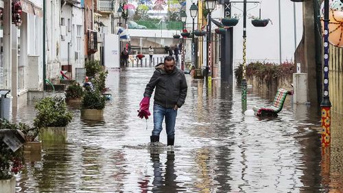 Eight killed in storms in Spain and Portugal