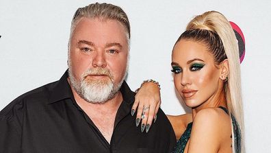 Kyle Sandilands and Imogen Anthony