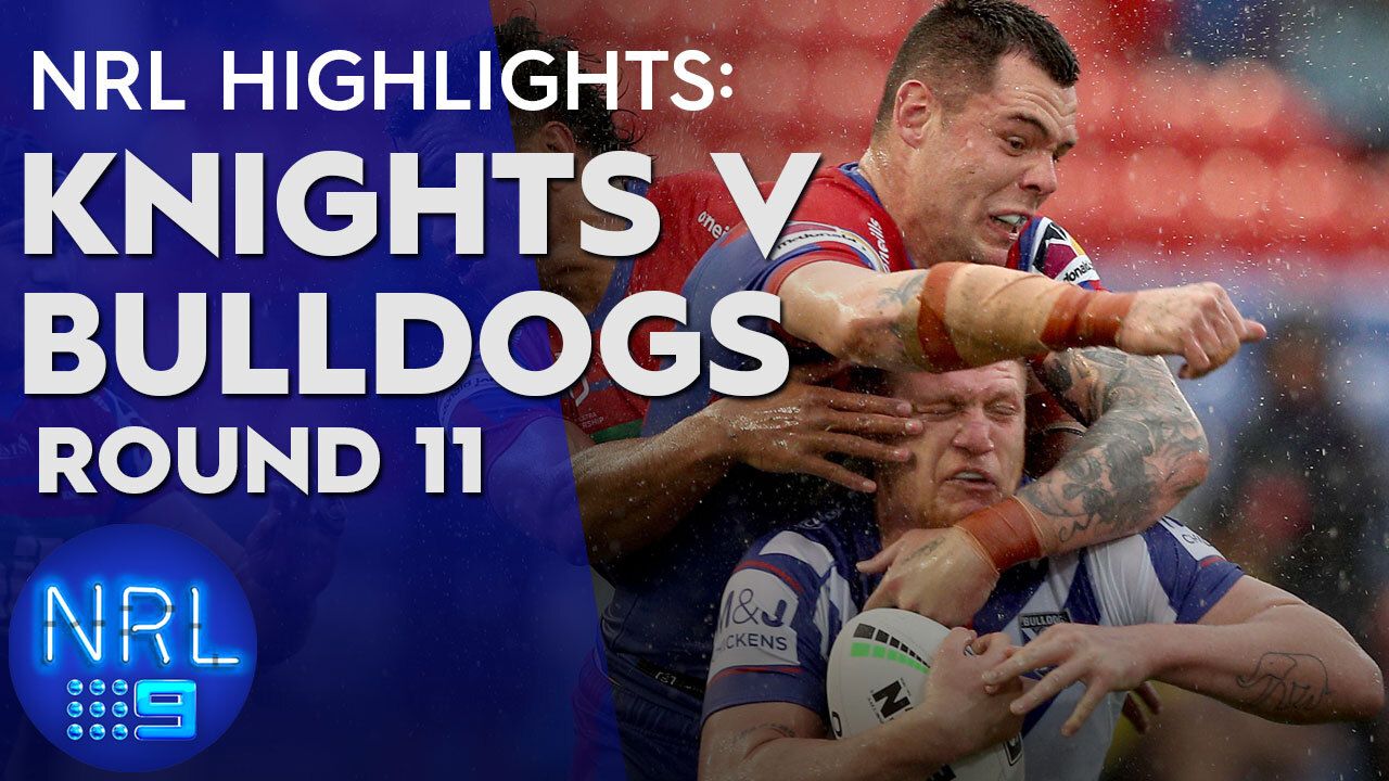 NRL Highlights: Knights v Bulldogs - Round 11: NRL Premiership 2020, Short Video