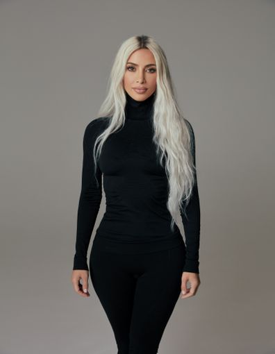 Kim Kardashian's headshot provided in the context of her new true crime podcast, 'The System: The Case of Kevin Keith'.