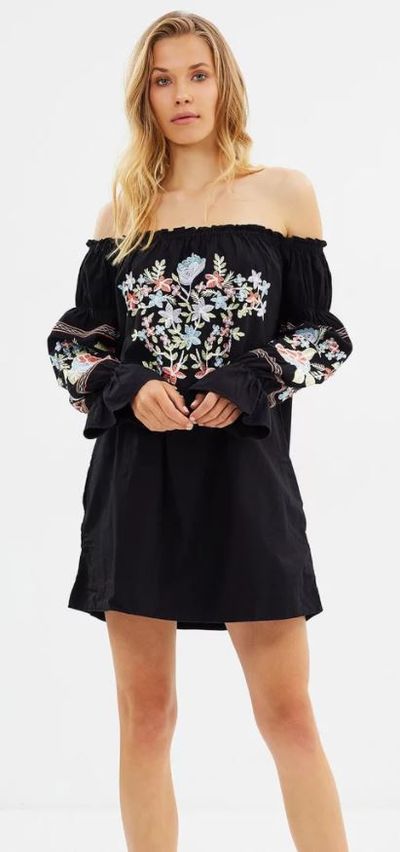 <a href="https://www.theiconic.com.au/fleur-du-jour-mini-dress-522119.html" target="_blank">Free People Fleur Du Jour Mini Dress, $230.</a>
