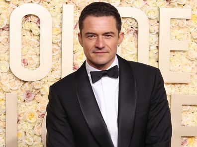 Orlando Bloom attends the 81st Annual Golden Globe Awards at The Beverly Hilton on January 07, 2024 in Beverly Hills, California.