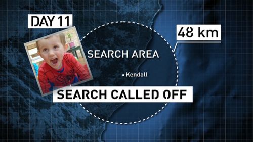 The search was called off on day eleven. (9NEWS)