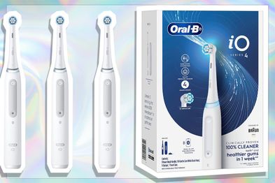 9PR: Oral-B iO Series 4 Electric Toothbrush, White
