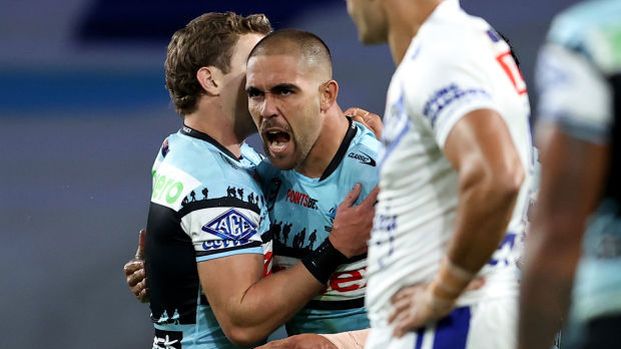 Sharks skipper's big prediction after William Kennedy burns Bulldogs with hat-trick